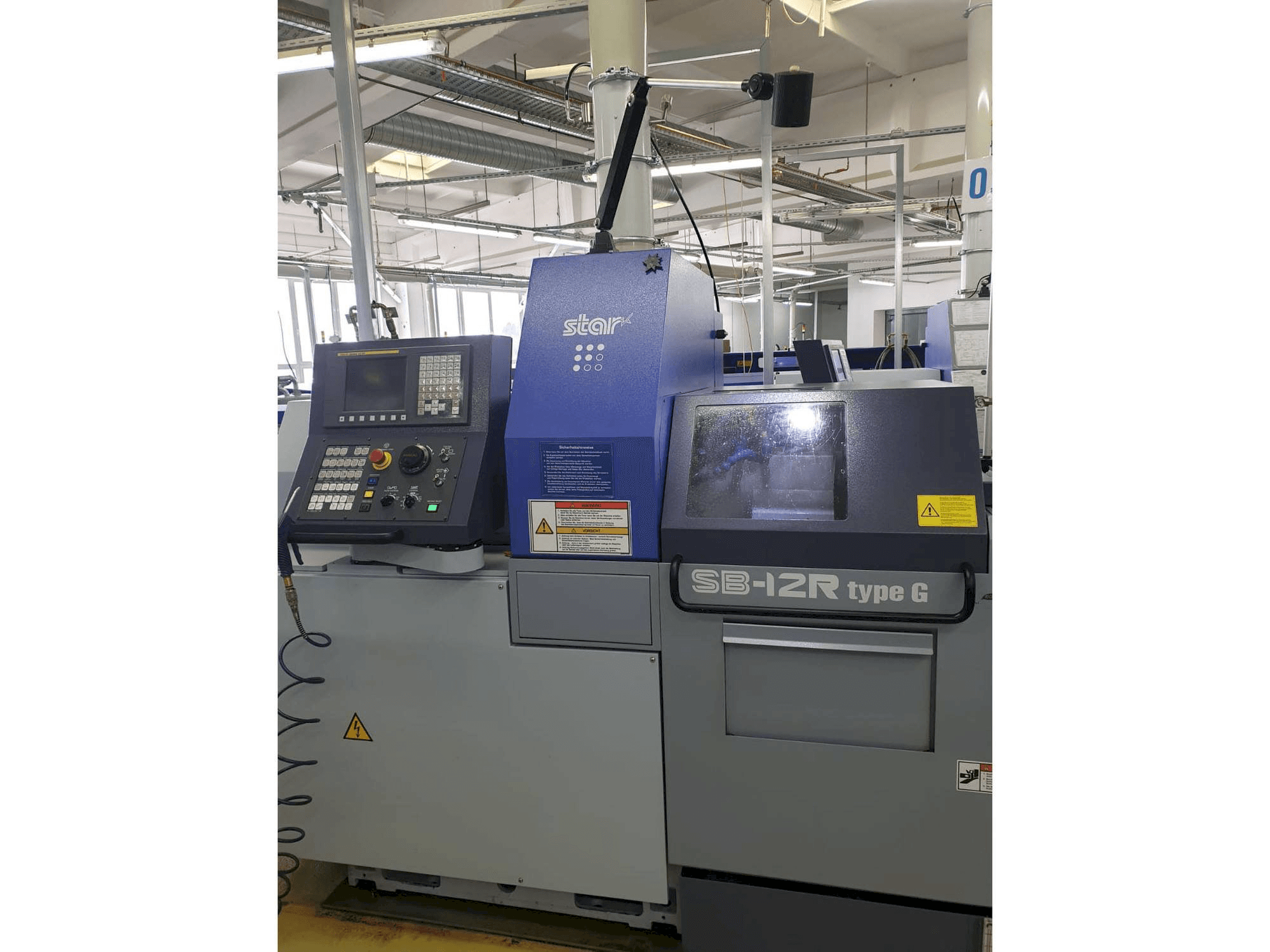 A Star SB12 RG gép elölnézete