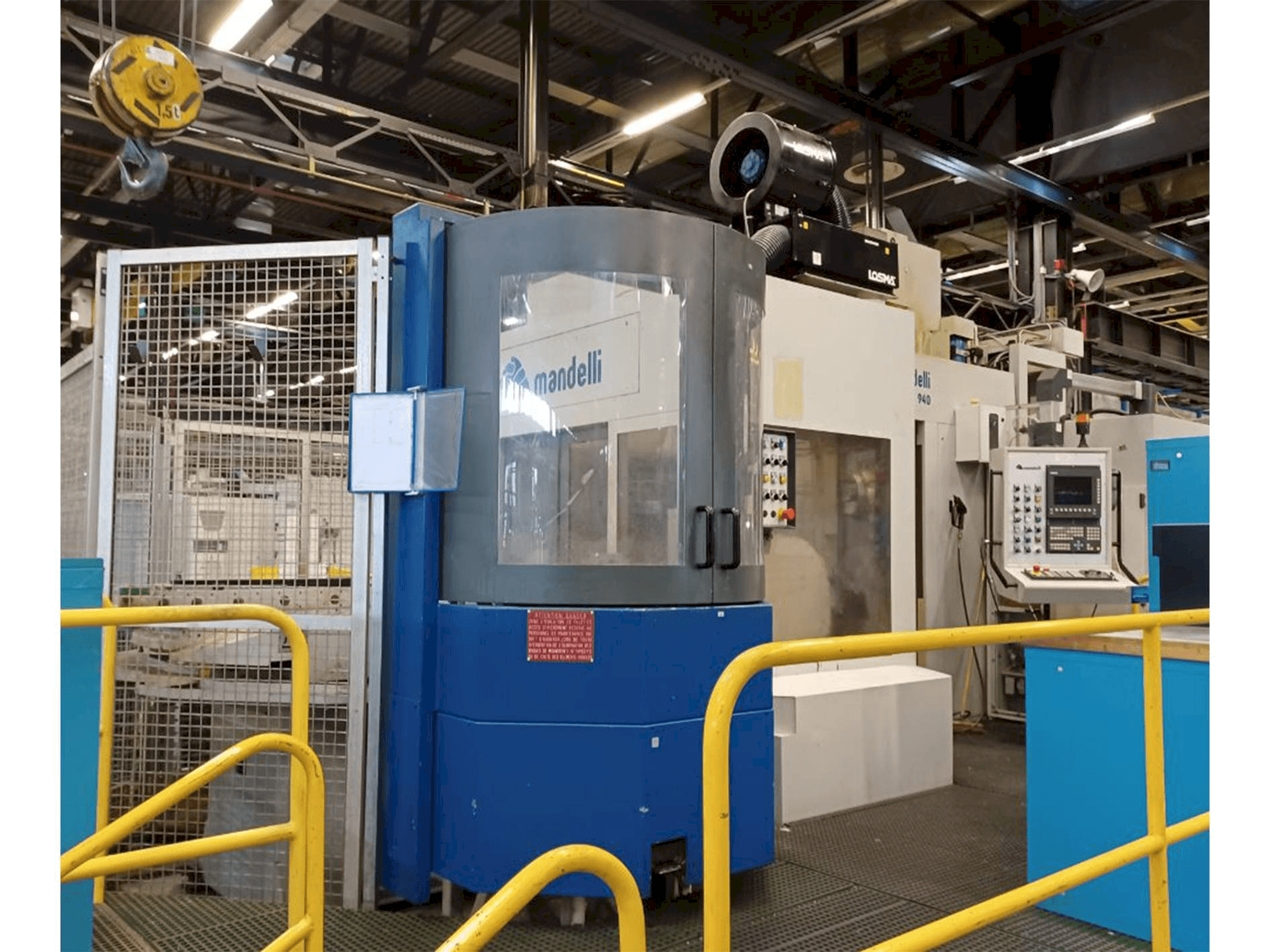 A Mandelli STORM 940 gép elölnézete