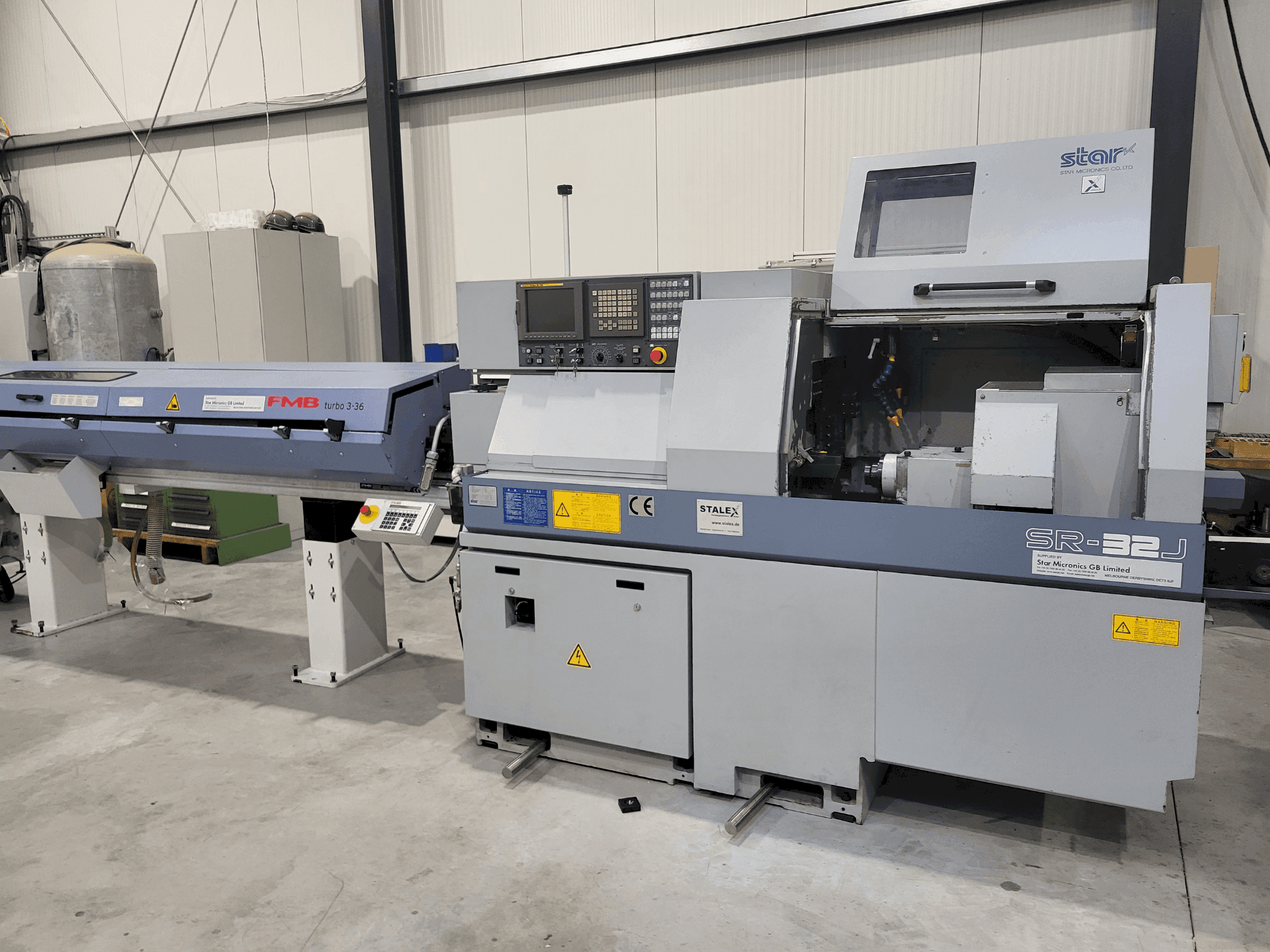 A Star SR-32J gép elölnézete