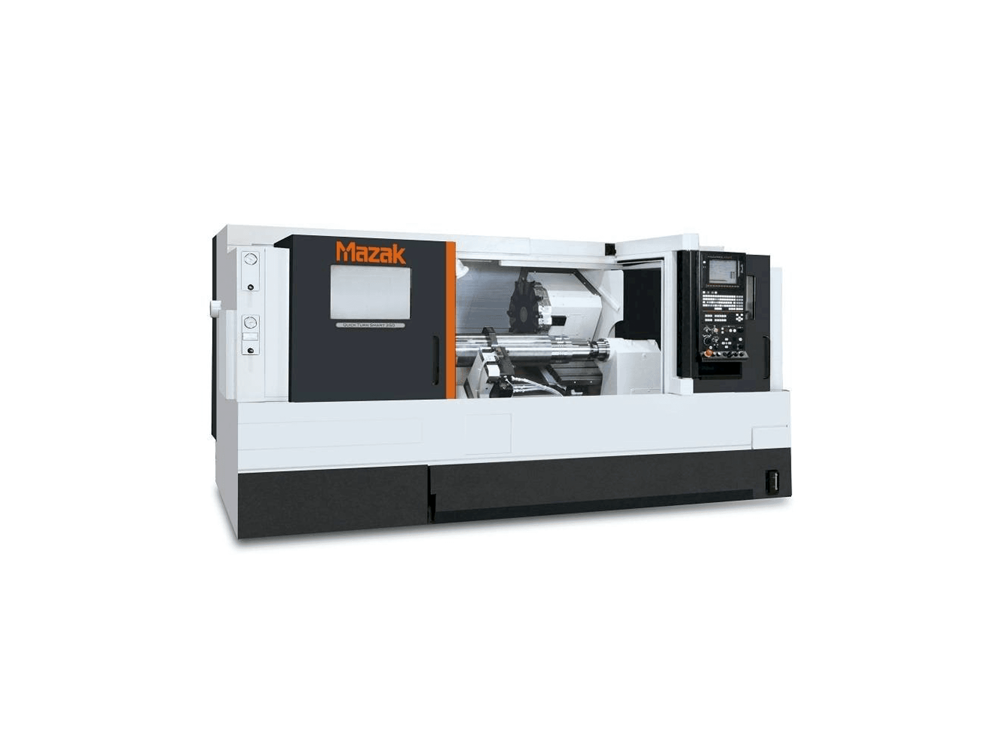 A Mazak QUICK TURN SMART 350M gép elölnézete