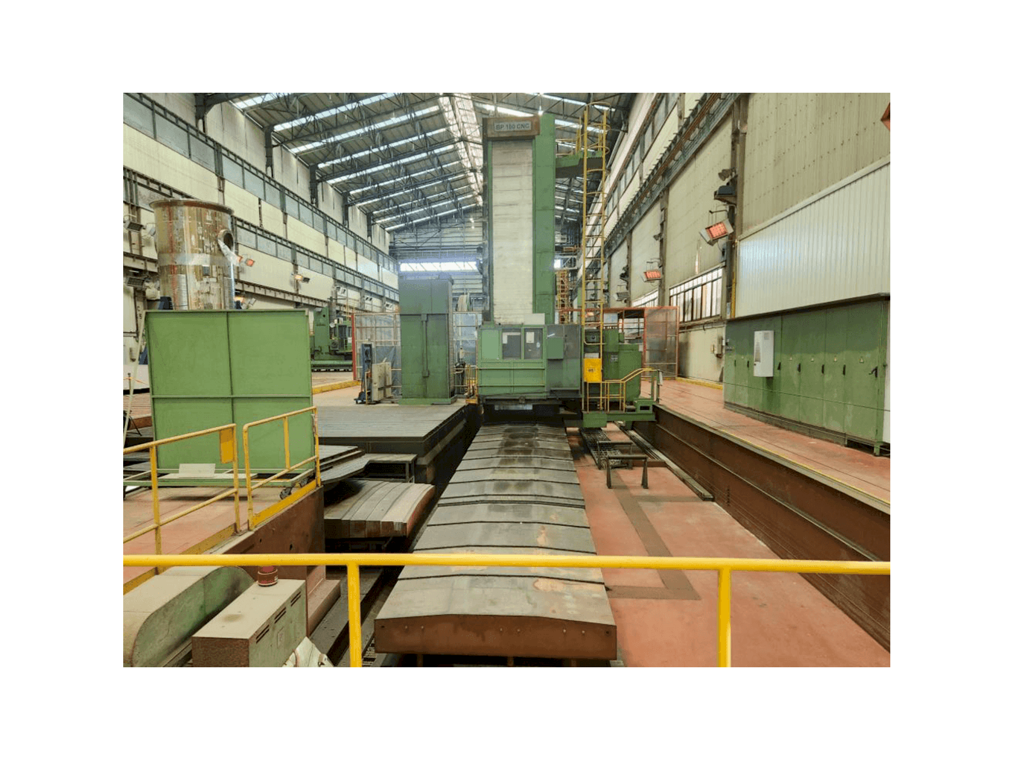 A WMW BP 160 CNC gép elölnézete