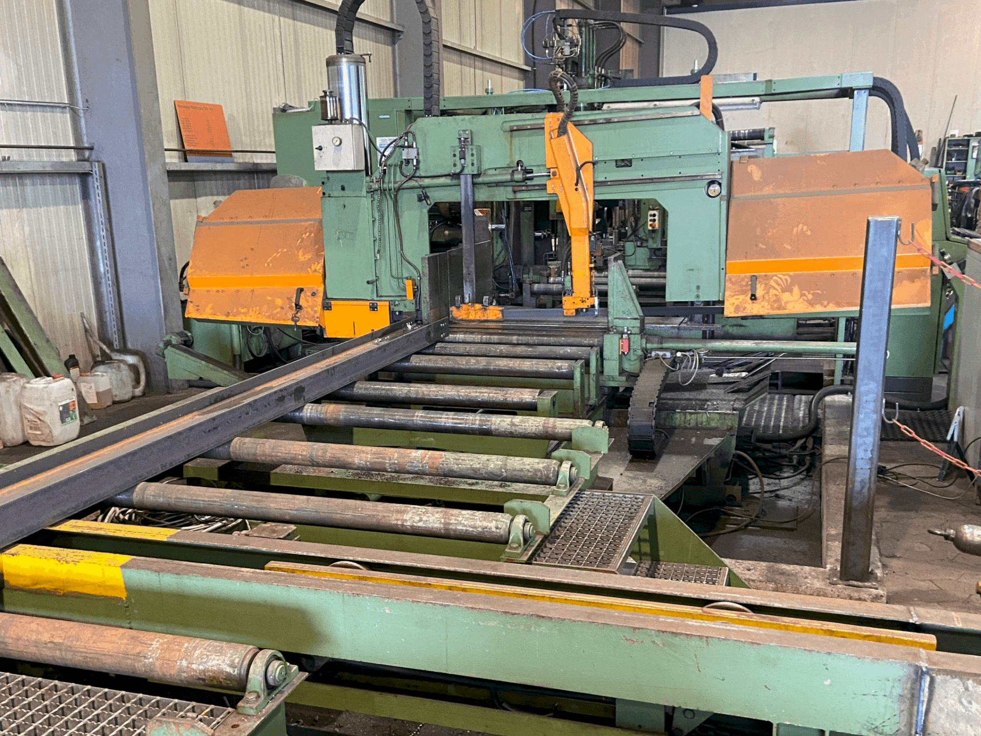 A MEBA 560 DG-1000 + PEDDINGHAUS TDK 1000 /9P gép elölnézete