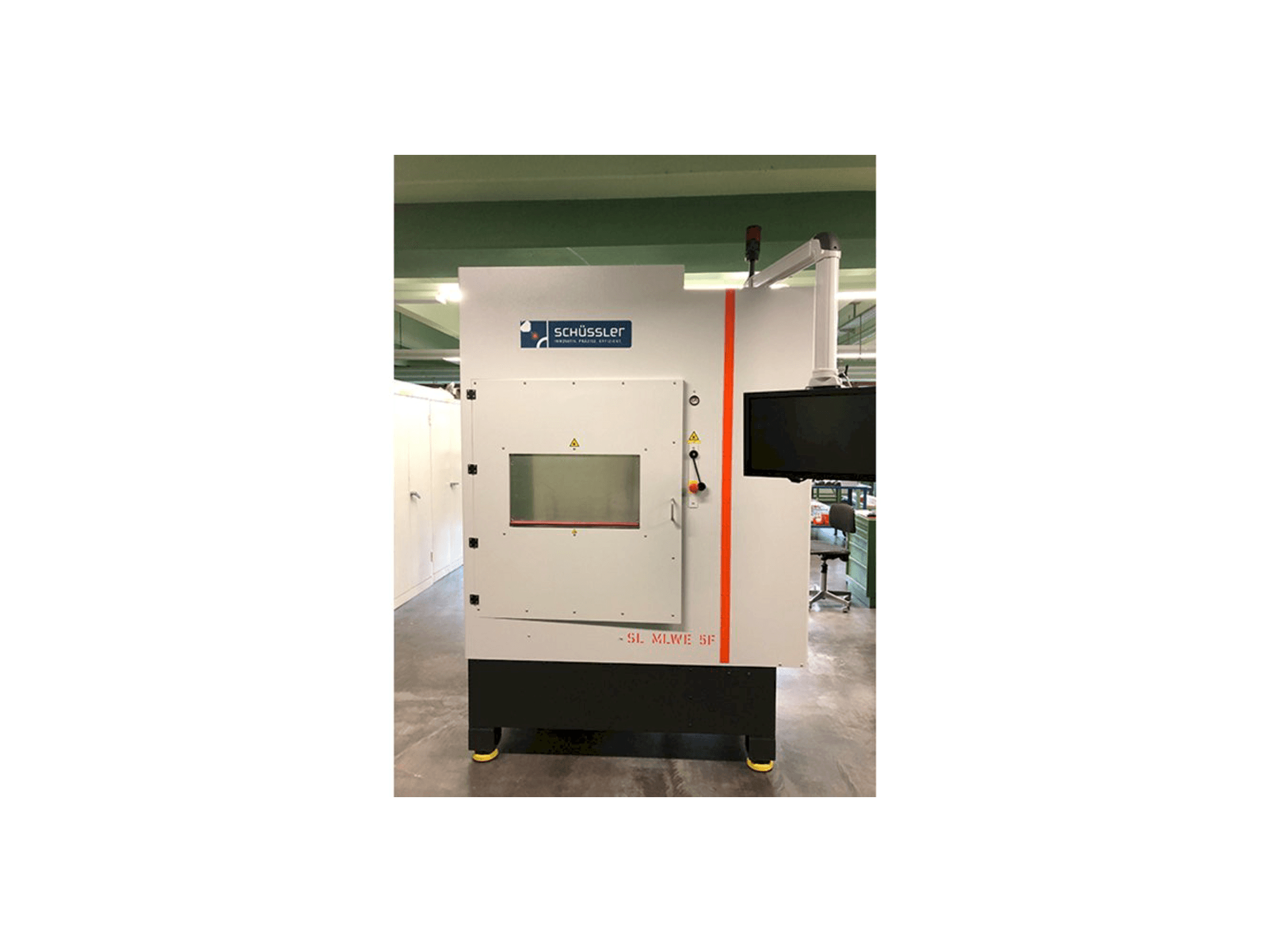 A Schussler SL MLWE 5F gép elölnézete