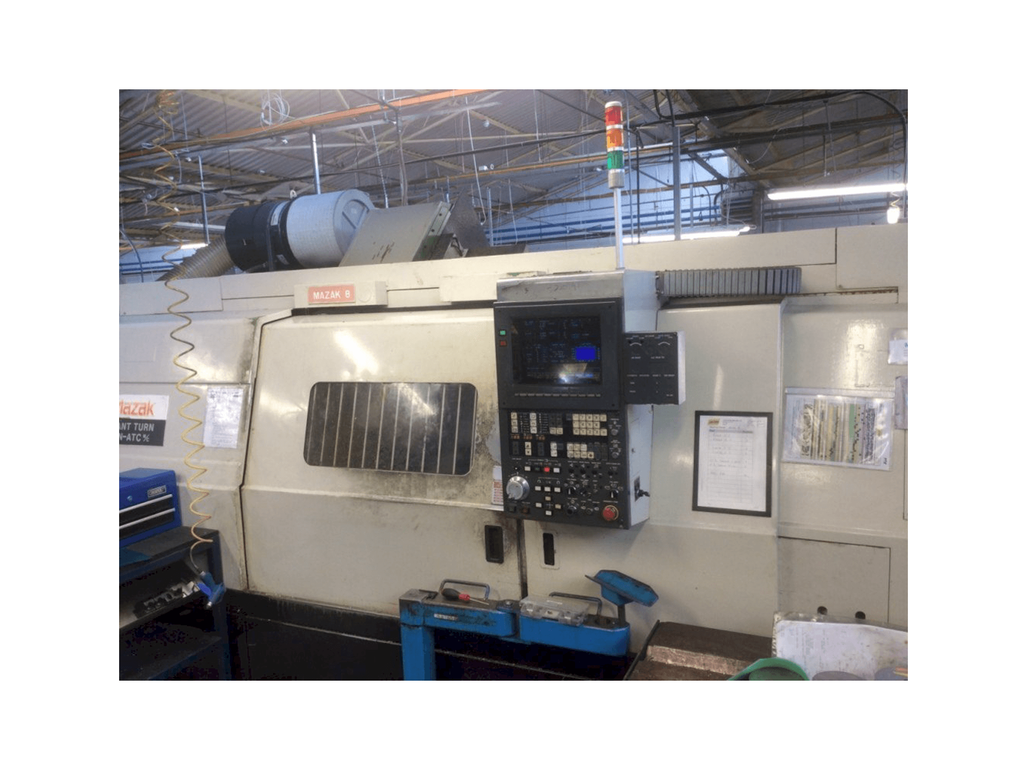 A Mazak Slant Turn 28N - ATC M/C gép elölnézete