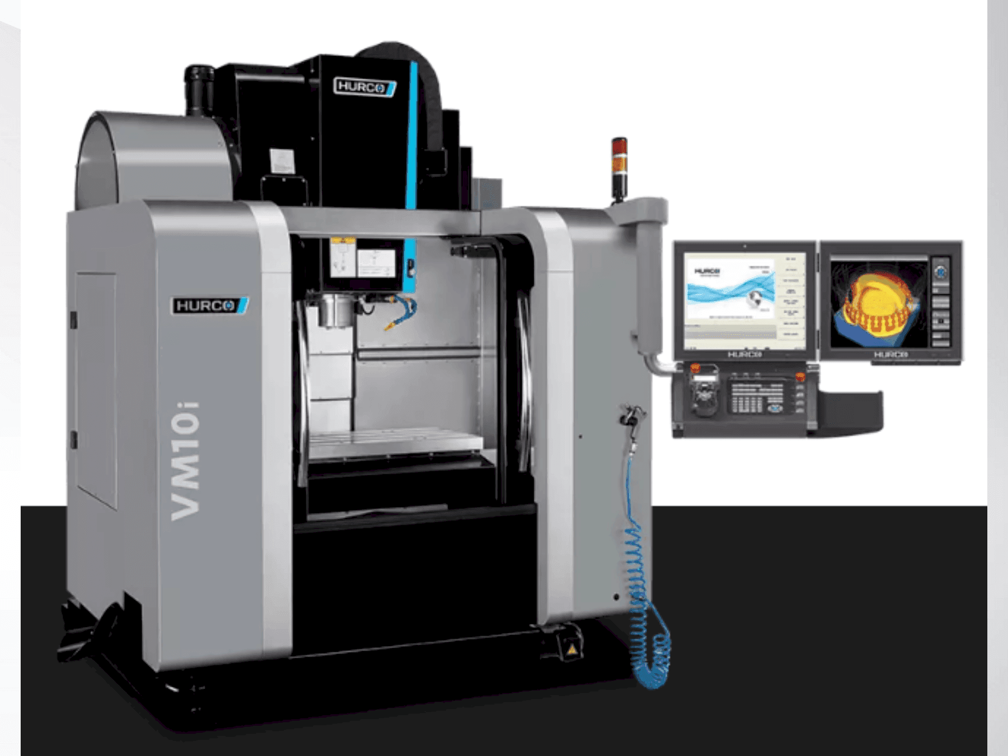 A Hurco VM 10 i Plus gép elölnézete