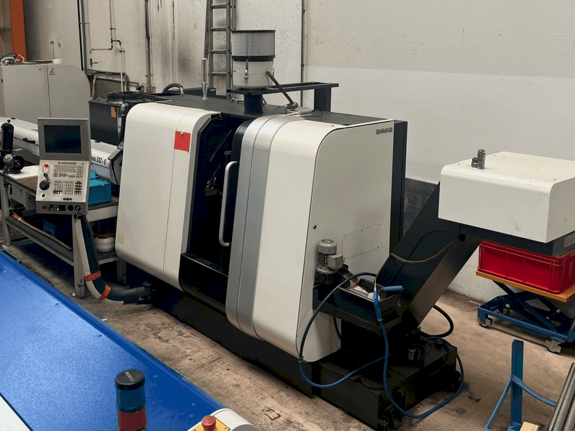 A Gildemeister Sprint 20-8 gép elölnézete