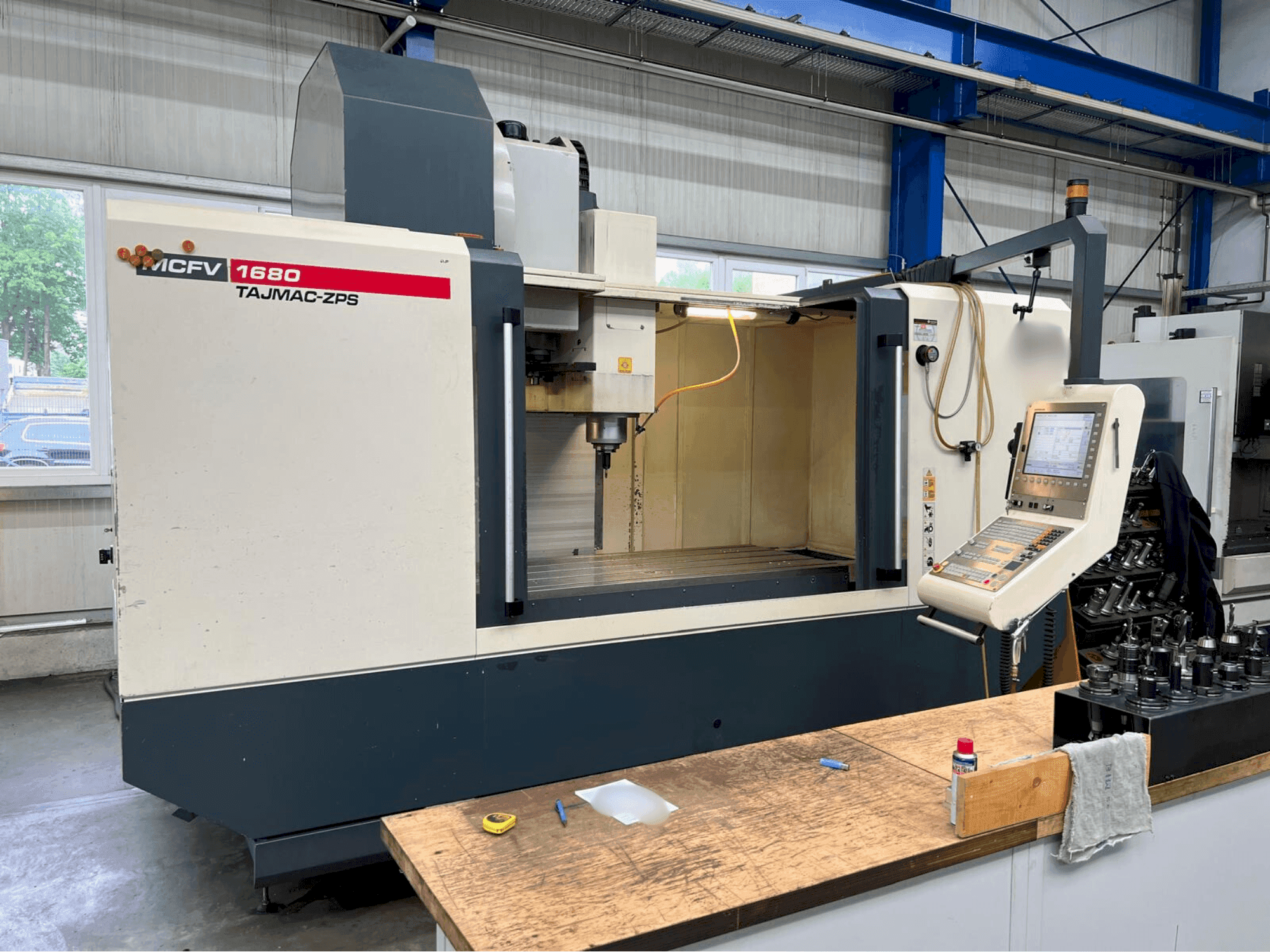 A TAJMAC-ZPS MCFV 1680 gép elölnézete