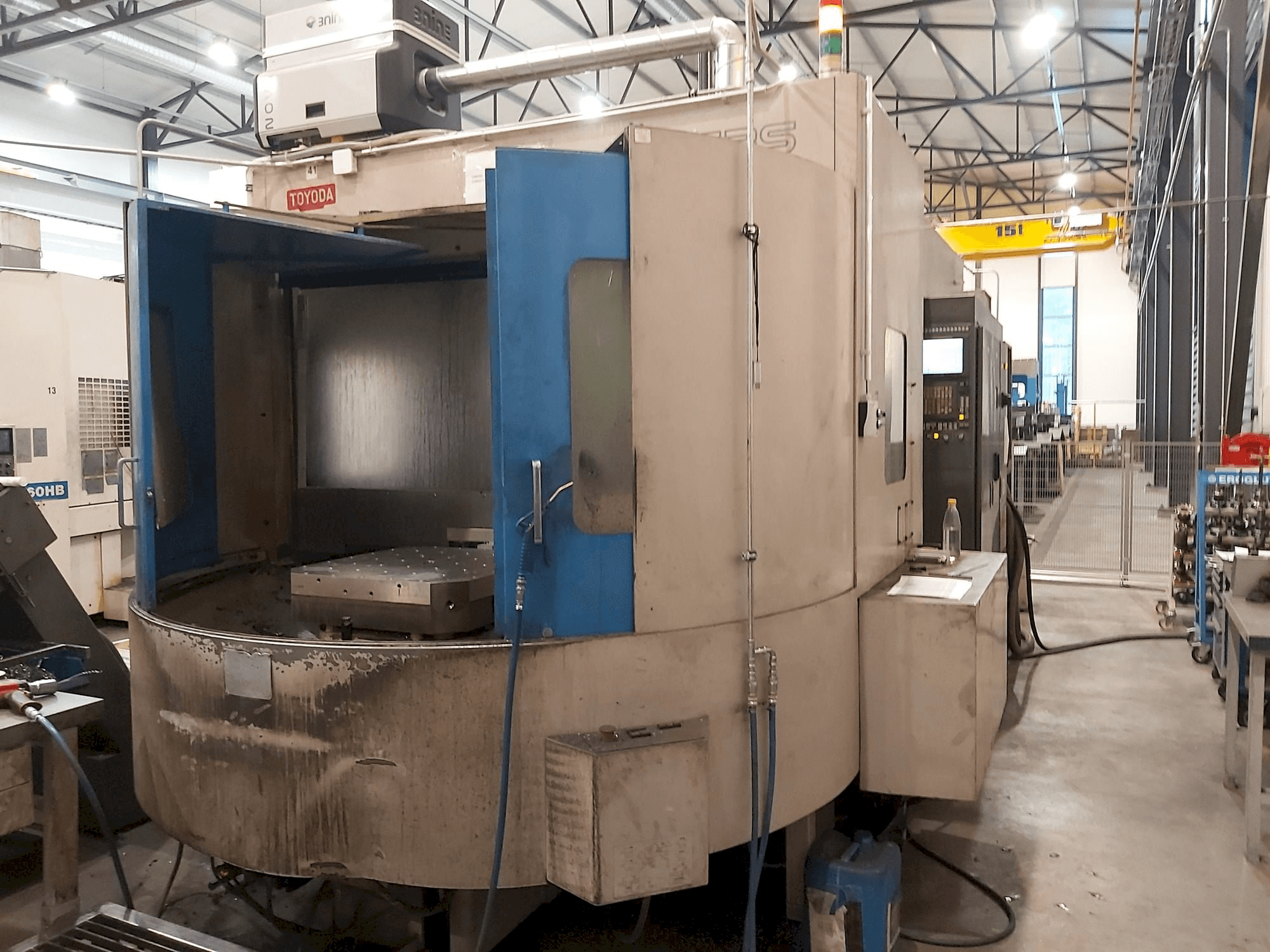 A TOYODA FH63 gép elölnézete