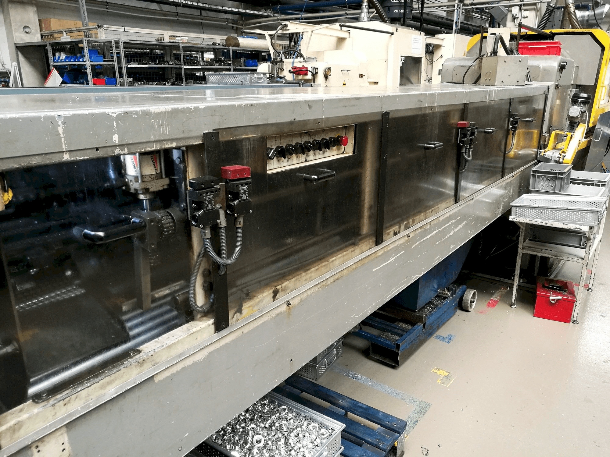 A Wickman 1 3/4"-6 gép elölnézete