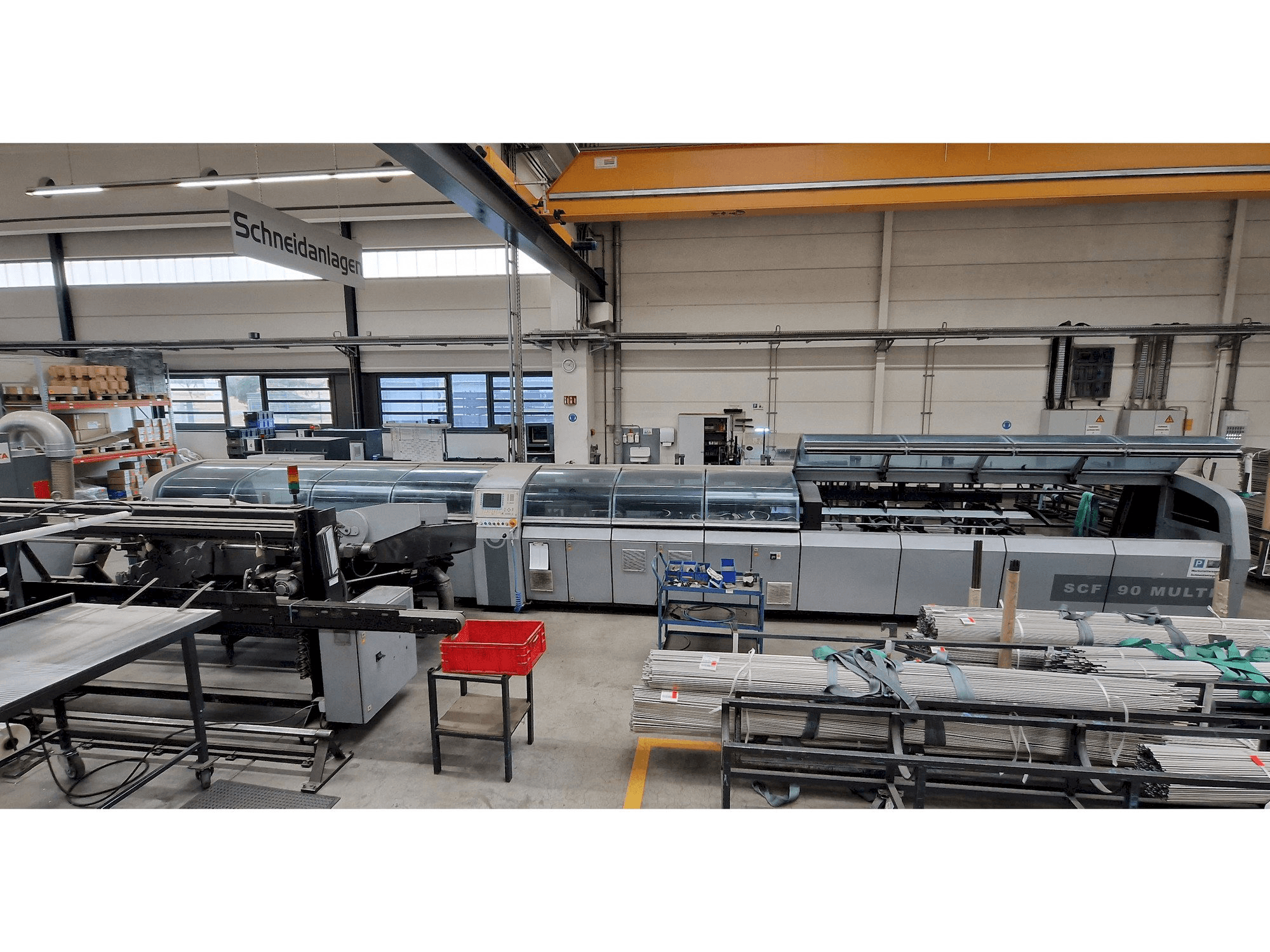 A Bewo SFC90 gép elölnézete