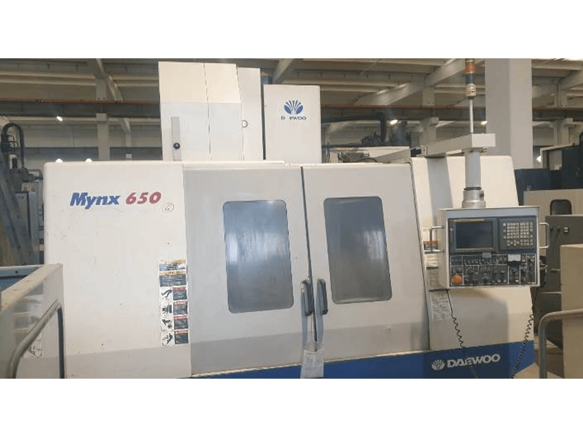 A DAEWOO MYNX 650 gép elölnézete