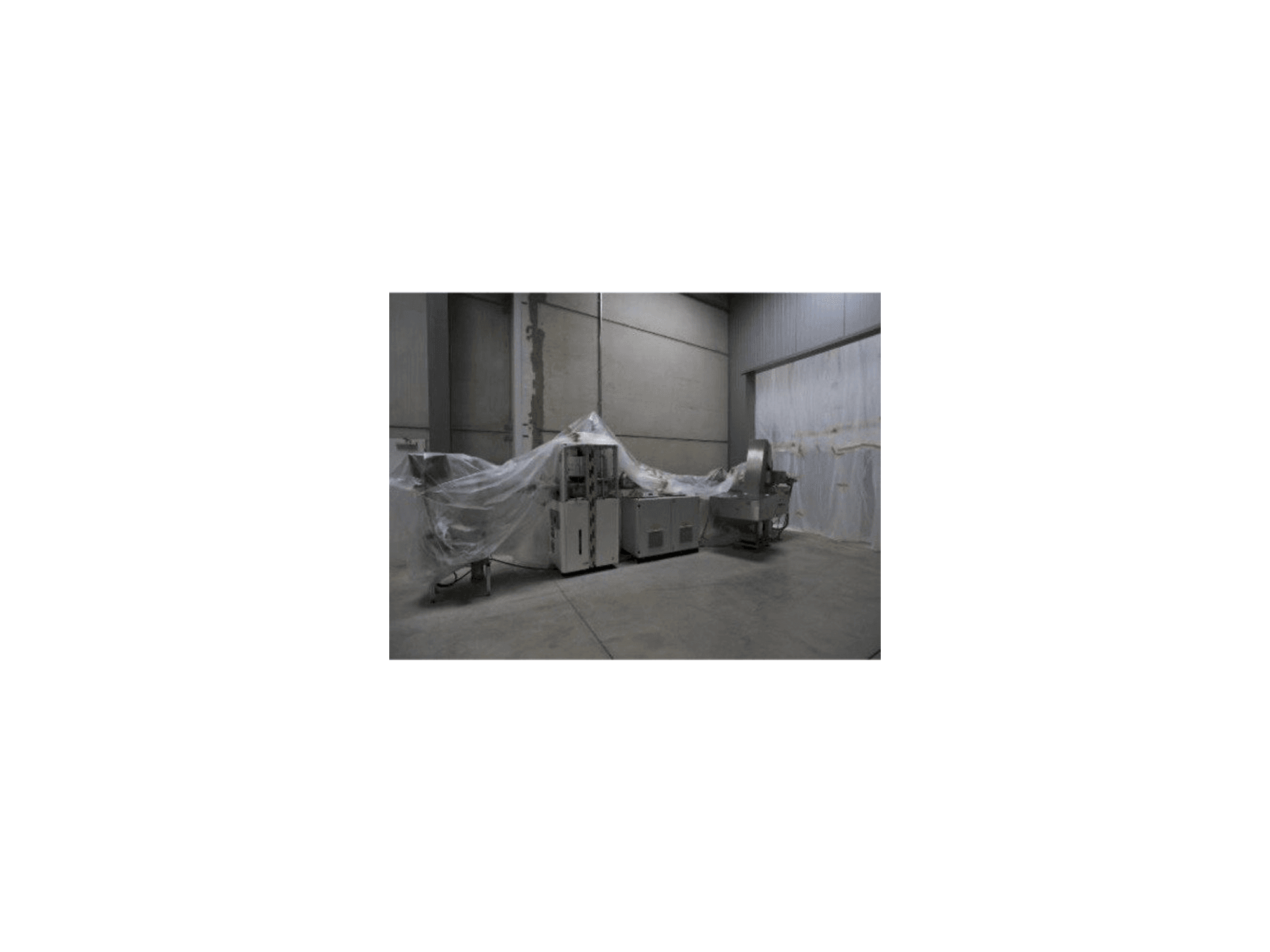 A SACMI EL 1500 gép elölnézete