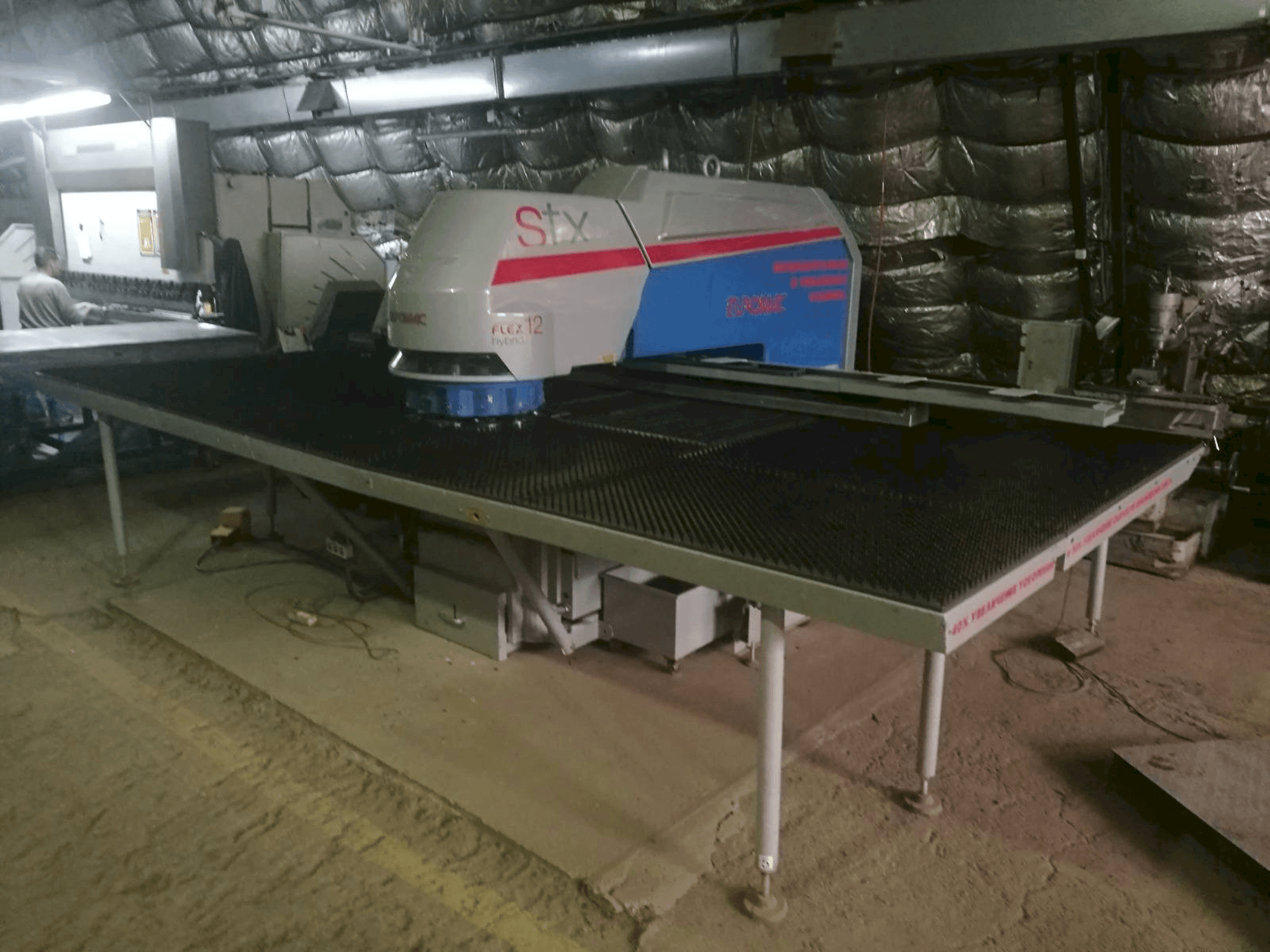 A Euromac STX Flex 12 gép elölnézete