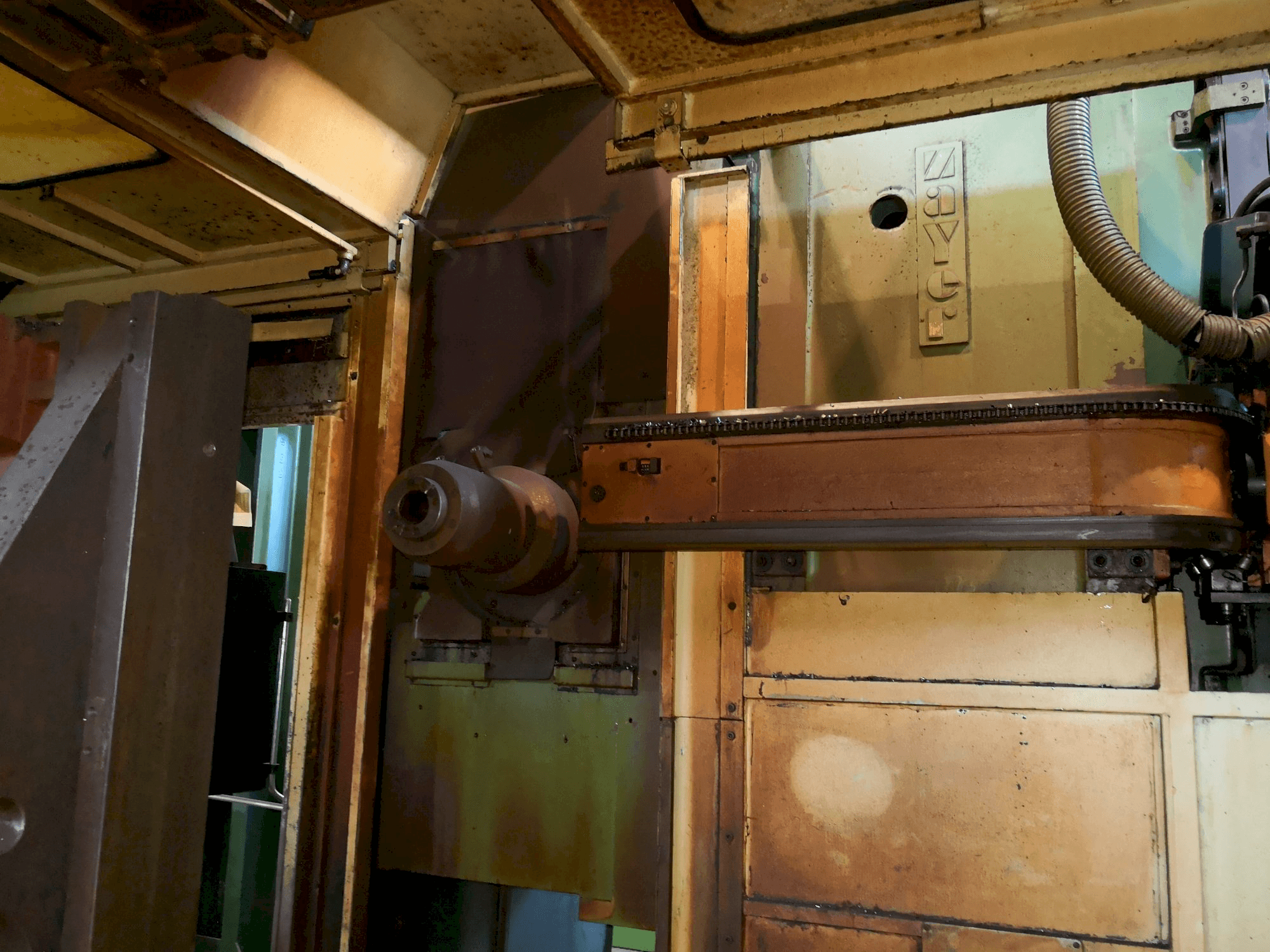 A Zayer KFG gép részlete