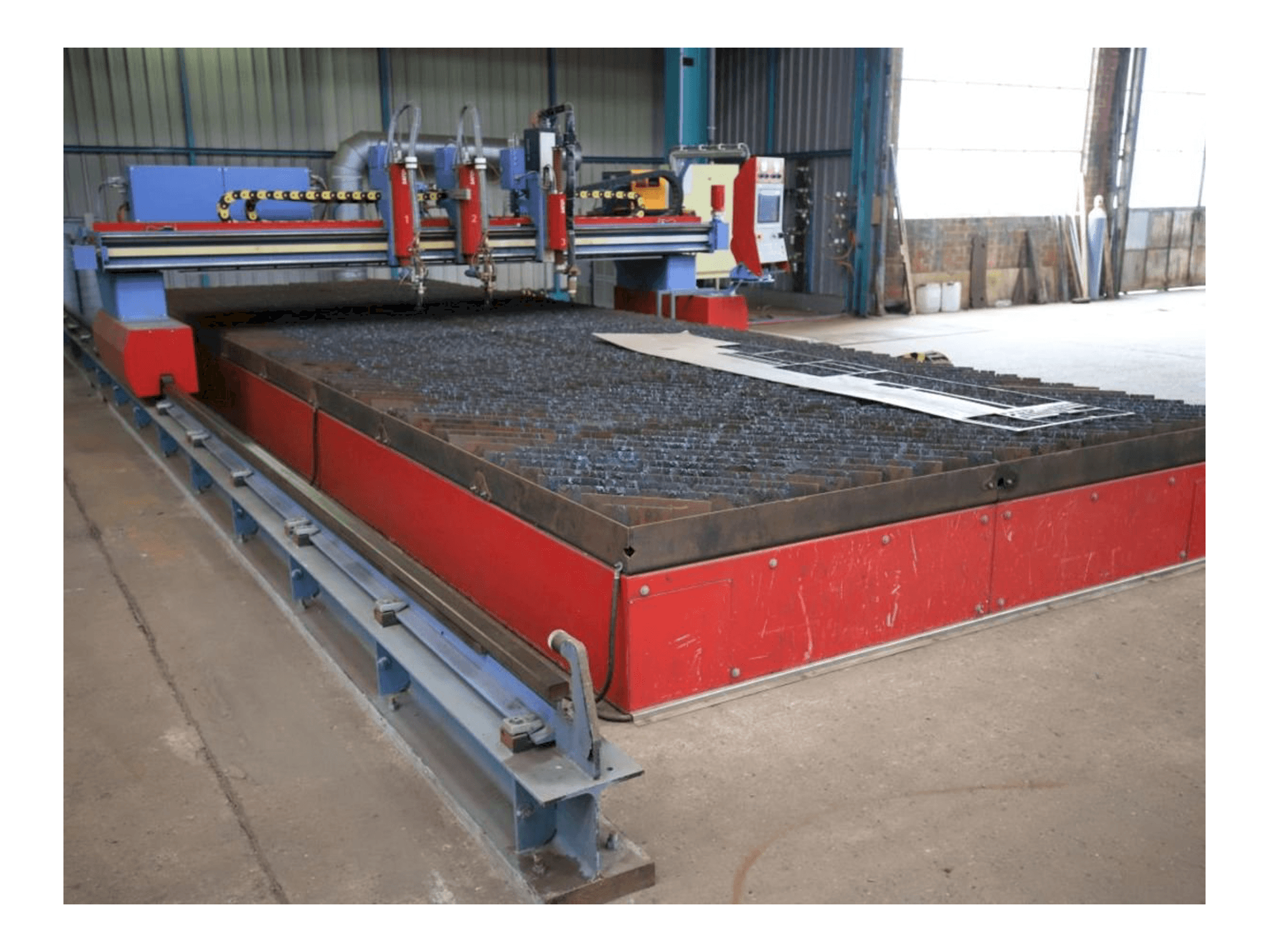 A SATO LS 3500 gép elölnézete