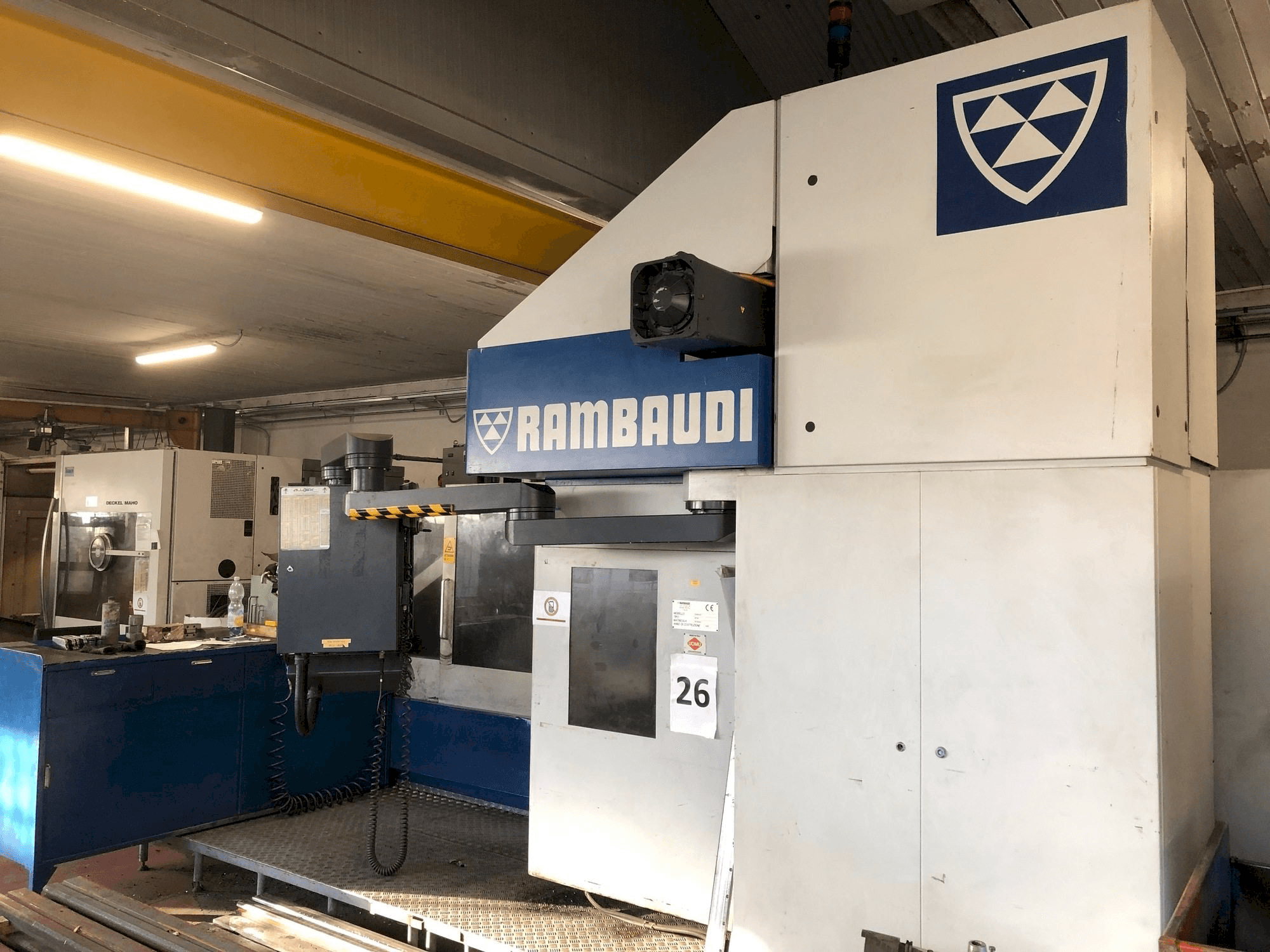 A Rambaudi Ramfast RF105 gép elölnézete