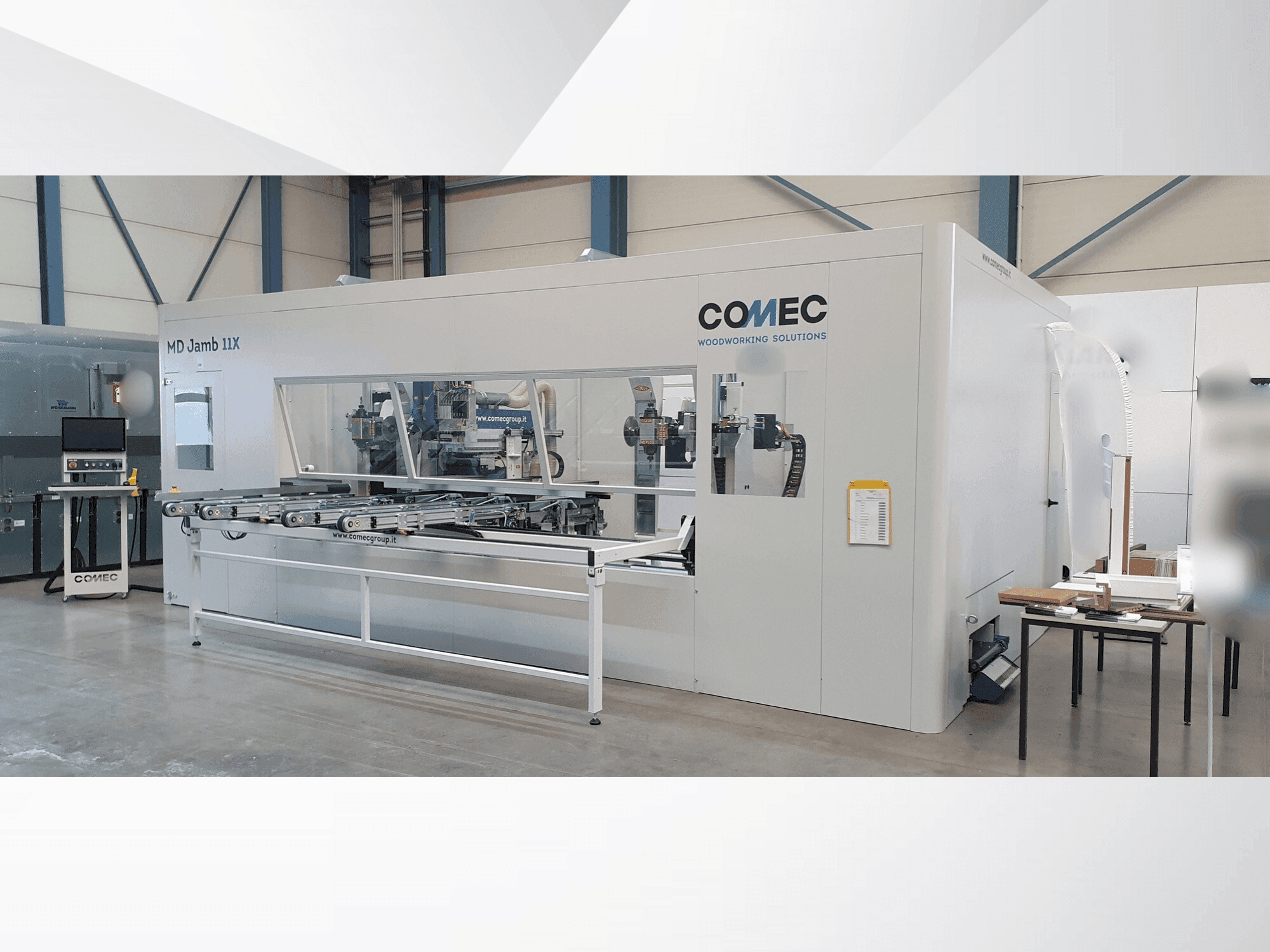 A COMEC MD JAM gép elölnézete