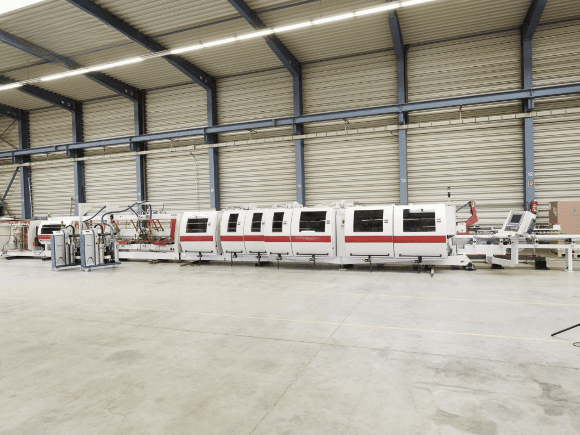 A WEHRMANN Combima /K/I/R80/1260/V gép elölnézete